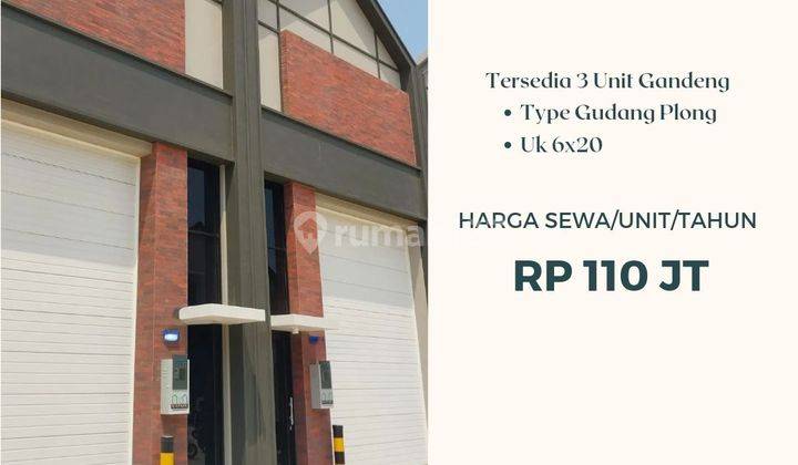 Disewakan Harga Murah Gudang Modern Bizpark Pik 2  1