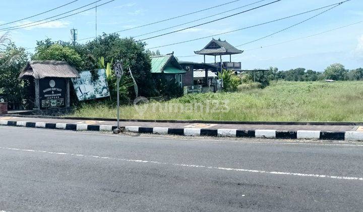 Dijual Tanah 17 Are Di Pinggir Jalan Raya Tanah Lot Ev 1