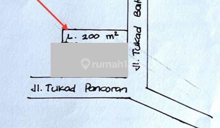 Dijual Tanah 200 m² SHM Di Tukad Batanghari Renon CN 2