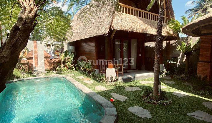 Dijual Villa Private Pool Ada Tempat Yoga Dekat Ubud Cn 1