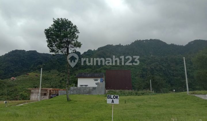 Tanah Kavling SHM Jual Bu Akses Mobil View Danau Gunung