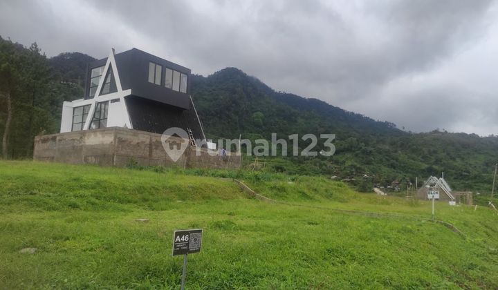 Tanah Kavling SHM Jual Bu View Danau Gunung Akses Mobil