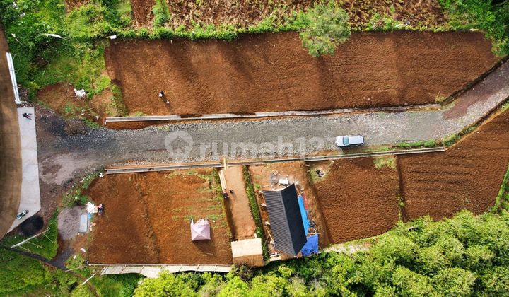 Tanah Kavling Puncak Bogor View Gunung Pangrango Akses Mudah