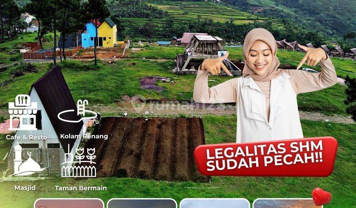Tanah Surat Shm Lokasi Strategis View Gunung Danau Sawah 1