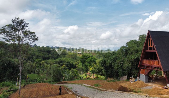 Tanah Kavling Puncak Bogor View Gunung Pangrangoo