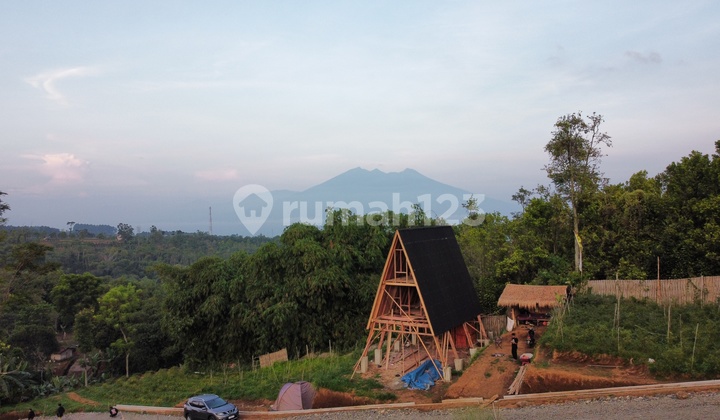 Tanah Kavling Puncak Bogor Akses Dekat Tol View Gunung Salak