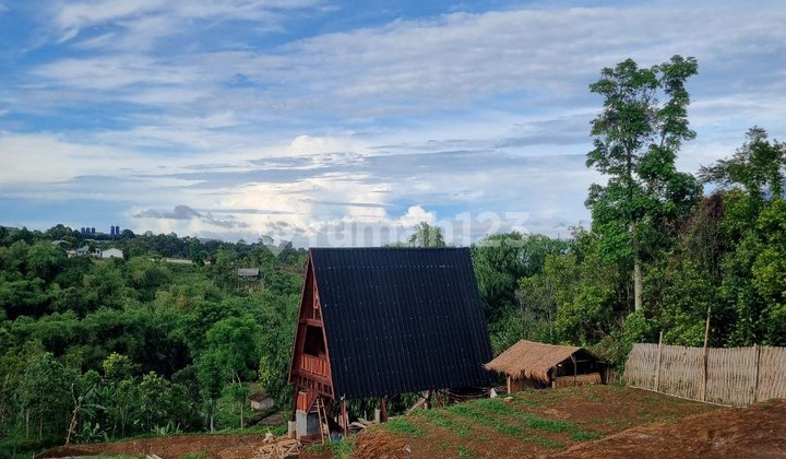 Tanah Kavling Puncak Bogor, Akses Dekat Tol, View Gunung Salak