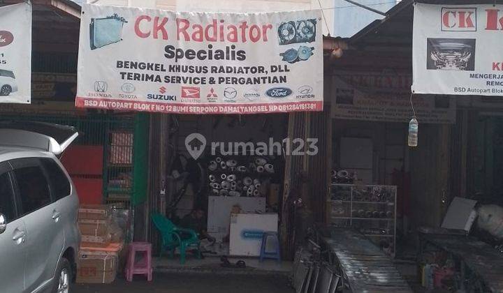 DIJUAL CEPAT Ruko 1 Lantai Di Kawasan Bisnis Autopart BSD City 2