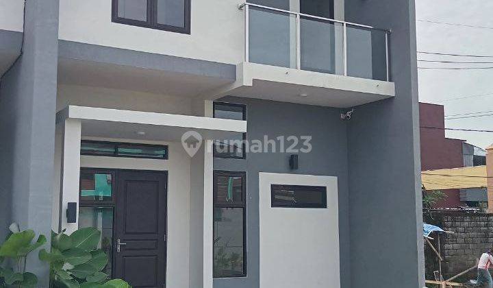 DIJUAL RUMAH BARU 2 LANTAI DI PERUM D'PANORAMA INSIDE SUKUN MALANG KOTA 1