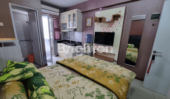 Dijual Studio Apartemen Green Pramuka City Furnished Pool View 1