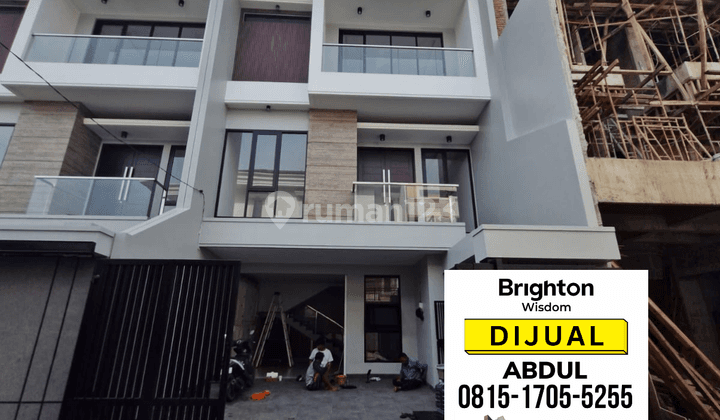 Dijual Rumah Baru Jadi, Cantik Modern Minimalist Sunter Agung 1