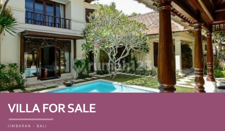 Dijual Villa Aktif di Jimbaran Beach Bali