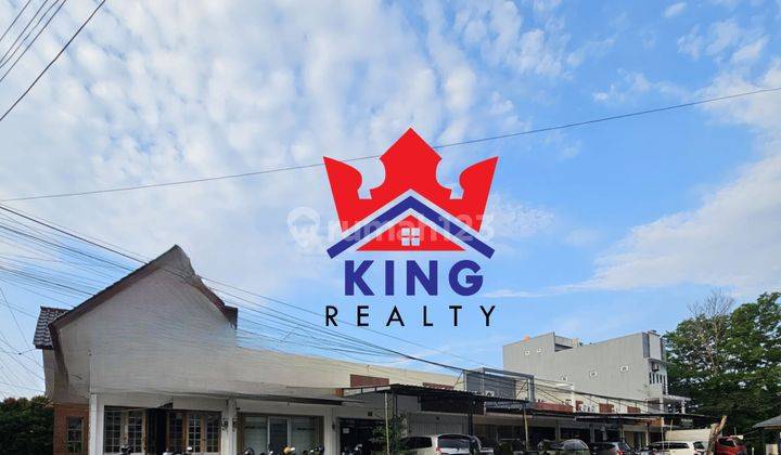 tampak depan ruko 1 lantai semarang indah