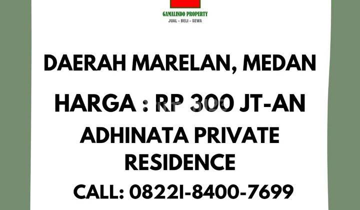 di Perumahan Adhinata, Jl.besar Pasar 3 Barat Marelan, Medan 2