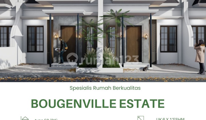 Modern House Bougenville Estate in Medan Selayang area.