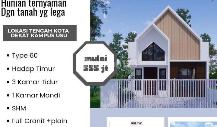 di Perumahan Cozy Residence, Padang Bulan , Medan 1