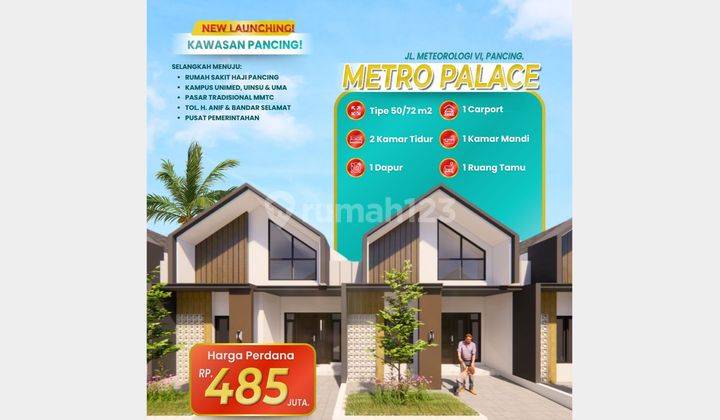 Perumahan Metro Palace Jl. Pancing  1