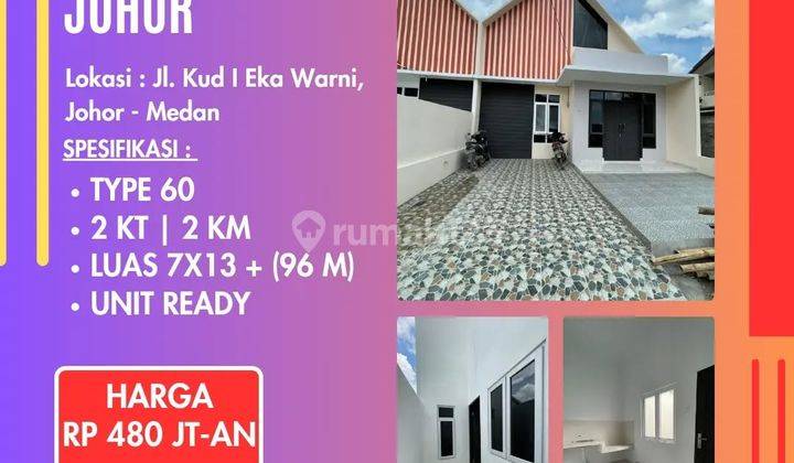 di Perumahan Kud Indah Johor, Jl. Kud I Eka Warni, Medan 1