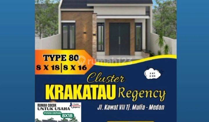 di Cluster Krakatau Regency, Jl. Kawat Vii, Tanjung Mulia, Medan 2