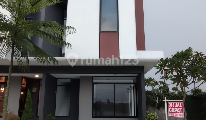 tampak depan givency one, perumahan ekslusif jl.gaperta