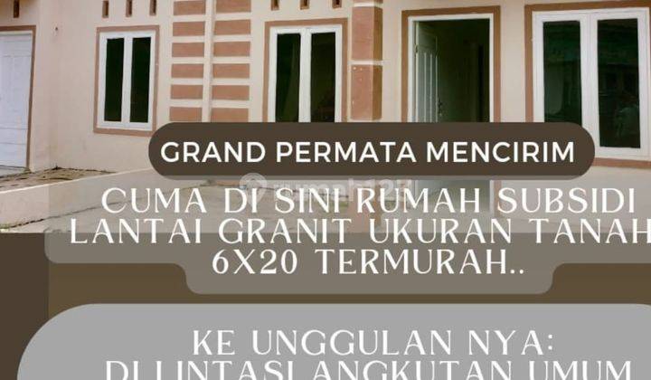 di Rumah Subsidi Grand Permata Mencirim,, Medan 2