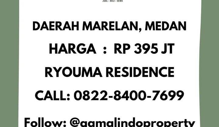 di Hunian Ryouma Residence Marelan, Medan 2