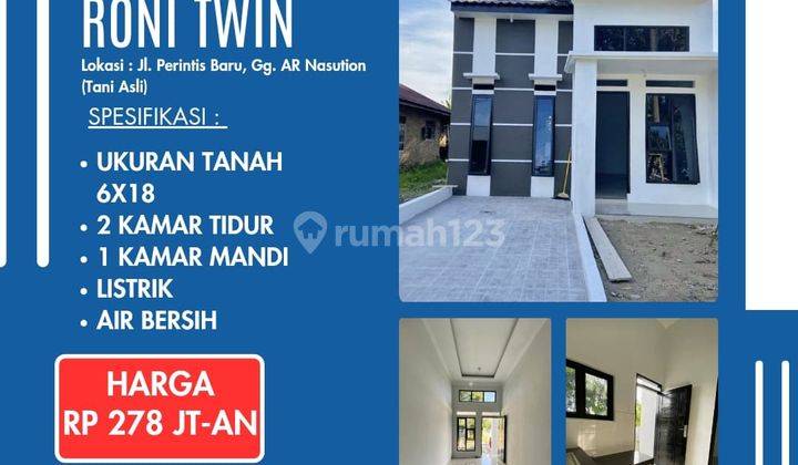 di Griya Abdul Roni Twin, Jl. Perintis Baru, Tani Asli, Medan 1