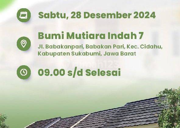 Rumah Subsidi Konsep Cluster Dekat Pt Gunung Salak 2