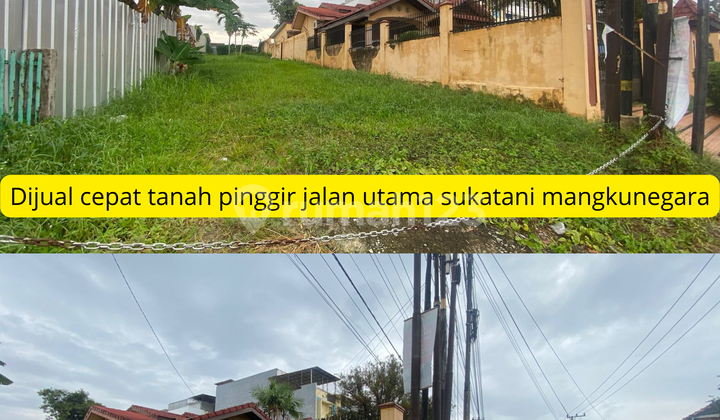 Tanah Pinggir Jalan Sukatani Mangkunegara Palembang