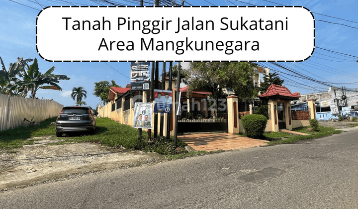 Tanah Strategis Pinggir Jalan Area Ramai Pemukiman 1