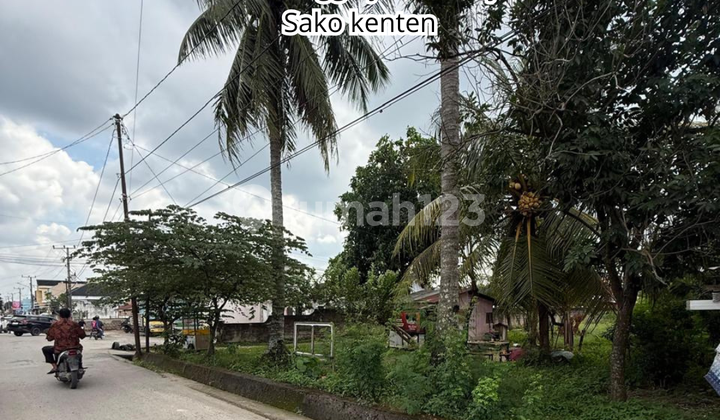 land by the roadside in Sako, a bustling location land by the roadside in Sako, a bustling location