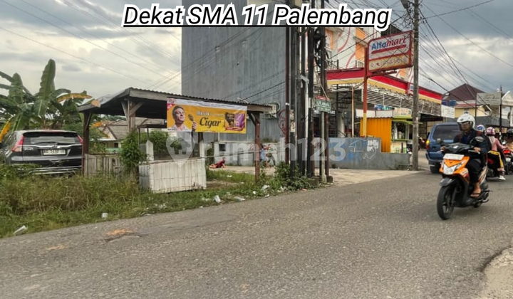 Tanah Pinggir Jalan Pakjo Palembang Samping Sma 11 Palembang