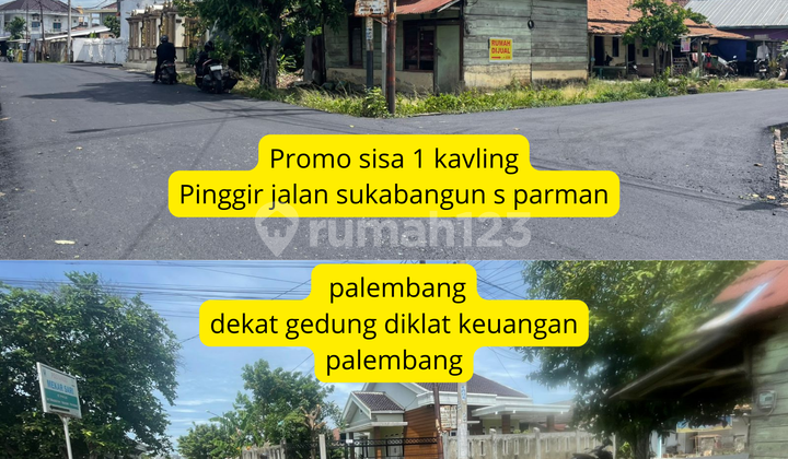 Tanah Pinggir Jalan S Suparman Sukabangun Palembang