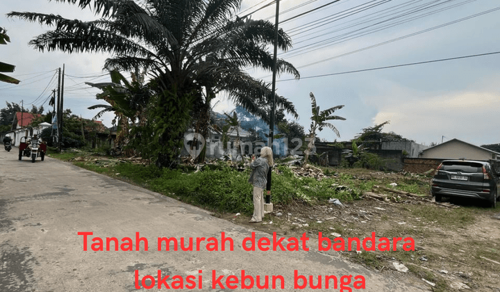 Dijual tanah kebun bunga dekat bandara soekarno hatta 1