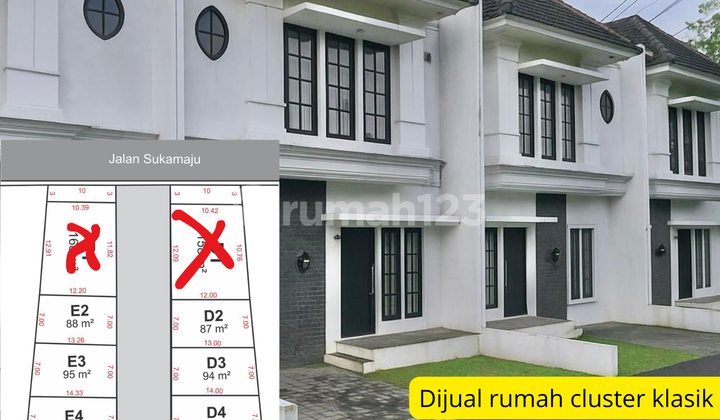 Rumah Cluster Sukabangun 2 Type 63 Rs Siti Fatimah Palembang