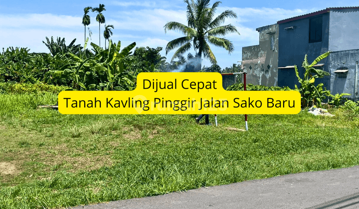 Dijual Tanah Kvling Sako Baru Dekat Indogrosir 1