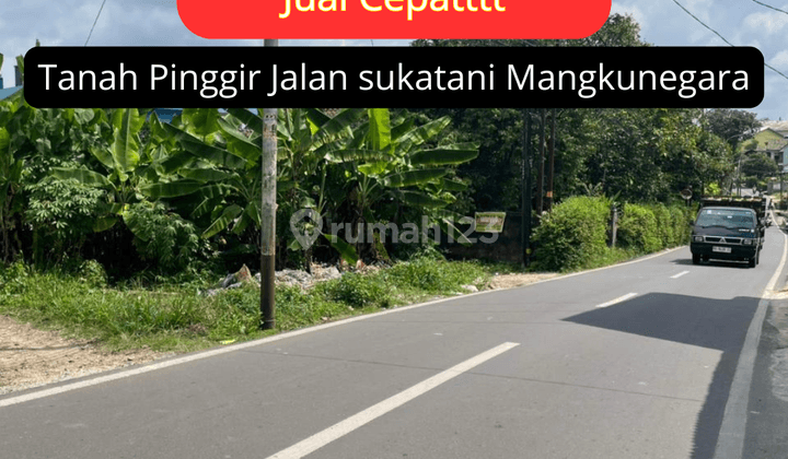 Dijual Cepat Tanah Strategis Pinggir Jalan sukatani. 1