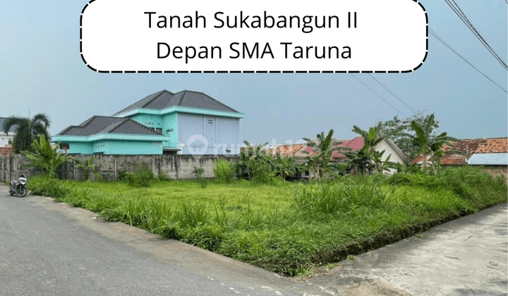 Tanah Pinggir Jalan Sukabangun 2 Depan Sma Taruna 1