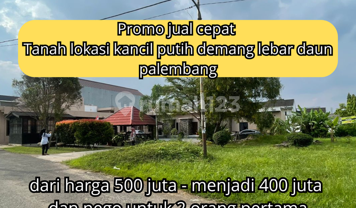 Promo Tanah Murah Lokasi Kancil Putih Belakang Griya Agung Palembang