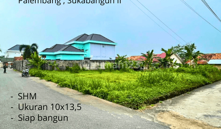 Jual Cepat Tanah Sukabangun 2 Palembang Depan Sma Taruna 1