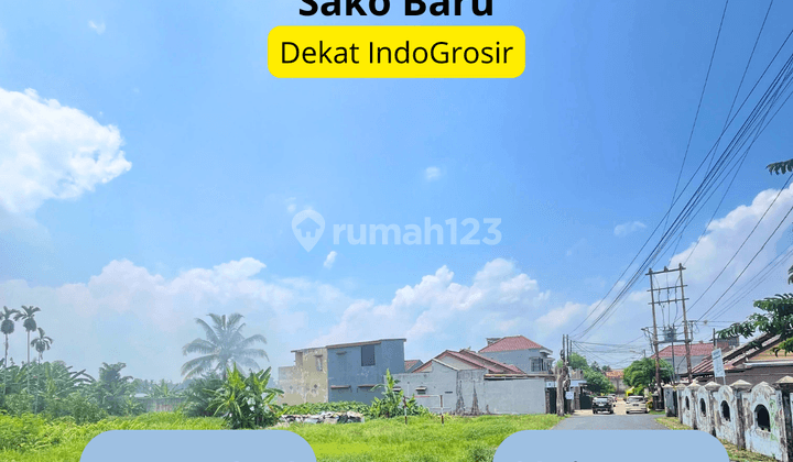 Dijual Tanah Kavling Sako Baru Dekat Indogrosir 1