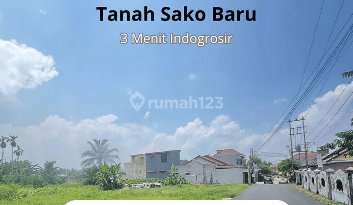 Tanah Sako Baru Pinggir Jalan Gotong Royong SHM  1