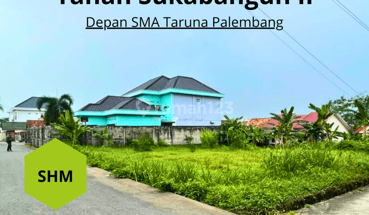 Tanah di Jalan Pendidikan ,sukabangun 2, Palembang SHM  1