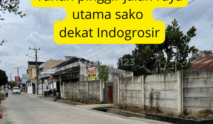 Tanah Kavling Ruko Pinggir Jalan Dekat Indogrosir 1