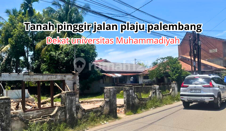 Tanah Pinggir Jalan Plaju Palembang