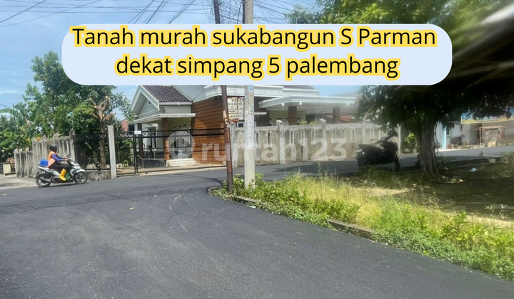 Promo Tanah Pinggir Jalan Sukabangun S Parman Palembang