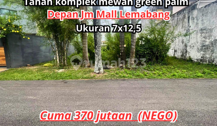 Tanah mewah komplek green palm residence palembang Tanah mewah komplek green palm residence palembang