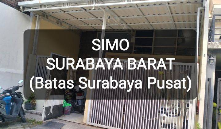Rumah Di Jual Di Bawah Harga Pasar Daerah Simo Dekat Surabaya Kota 2