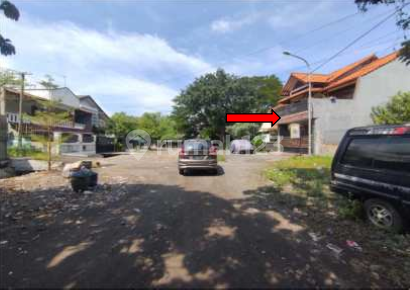 For Sale by Auction House on Kartomenanggal Street, Dukuhmenanggal, Gayungan, Surabaya