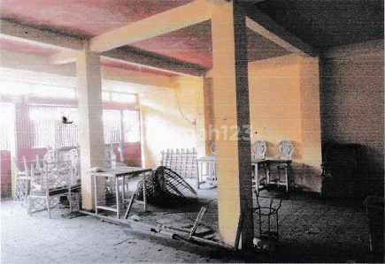 tampak depan dijual rumah via lelang lokasi